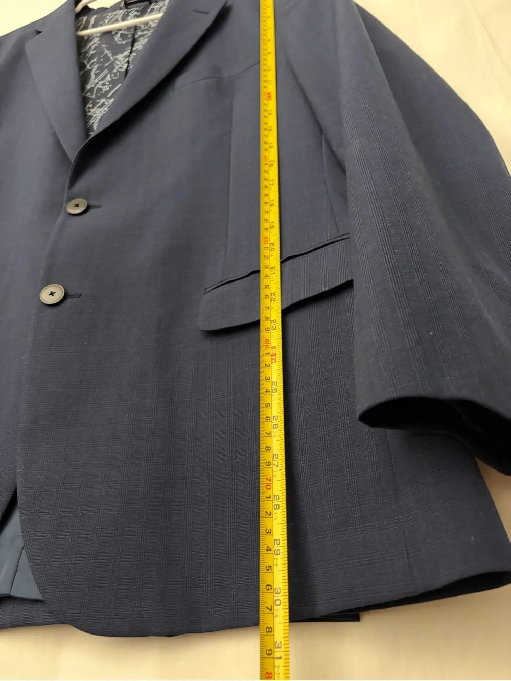 Náutica Men's Navy Blazer - Classic Two-Button Suit Jacket Size 44R(A813)